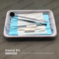 Kit dental descartável para curar os dentes